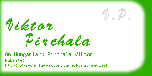viktor pirchala business card